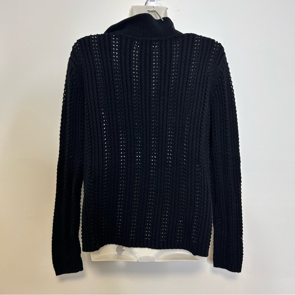 ◾️Nomi Knit Collared Lave Up Bust Sweater - Picture 5 of 5